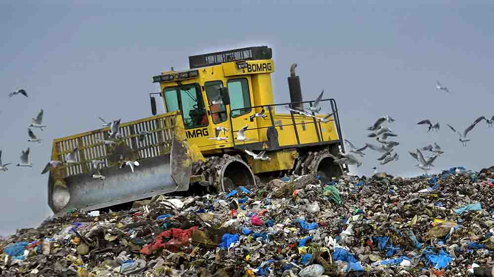 In Deutschland wird zuviel Abfall erzeugt, was dem Klima schadet