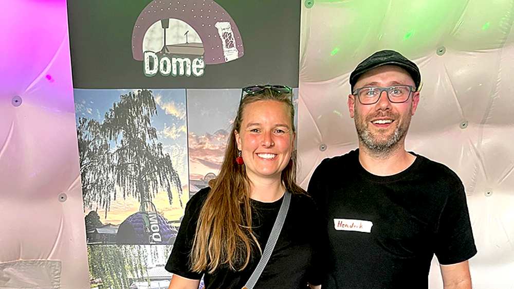 Charlotte Nolte und Hendrik Zernke vom Jugendreferat des Kirchenkreises Paderborn.