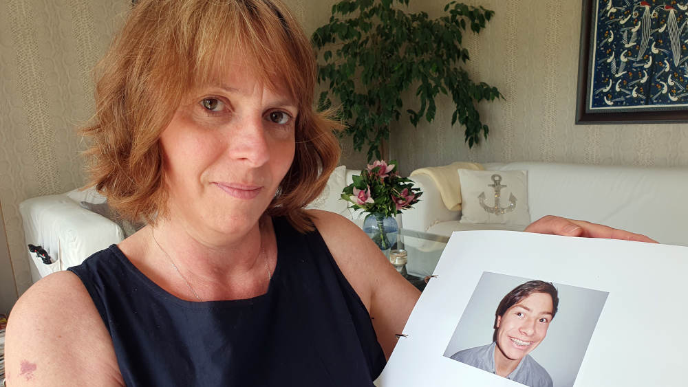 Tanja Albroscheit hat ihren Sohn verloren und kämpft heute gegen den Medikamentenmissbrauch