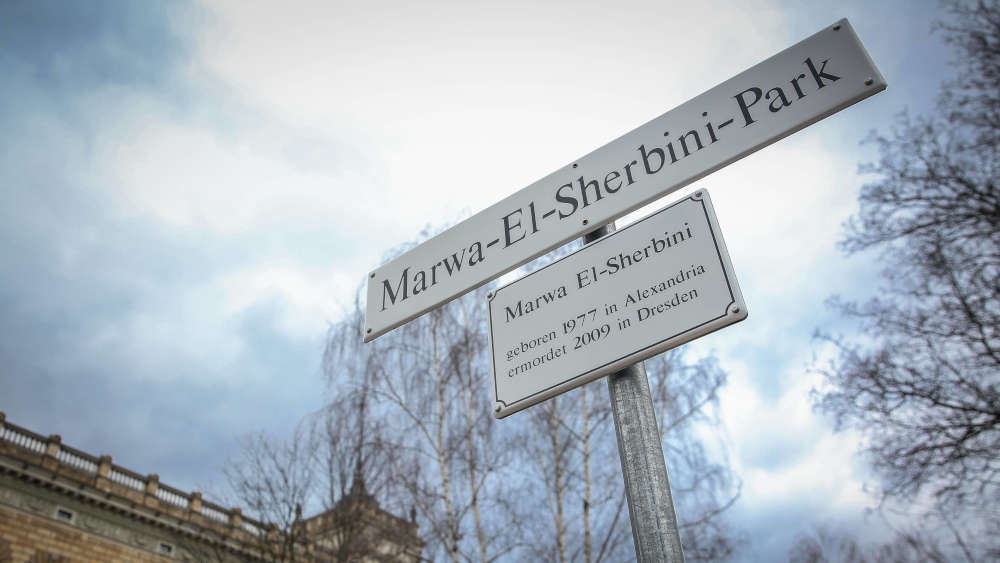 Nach der Ermordung wurde ein Park in Dresden nach Marwa El-Sherbini benannt