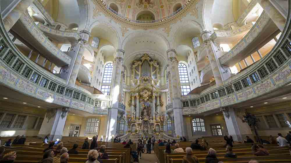 Seit 2005 hat Kantor Samuel Kummer in der Dresdner Frauenkirche gearbeitet