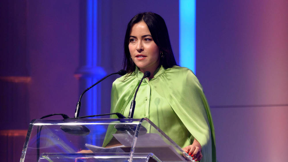 Journalistin Aline Abboud beim Grimme Online Awards 2023