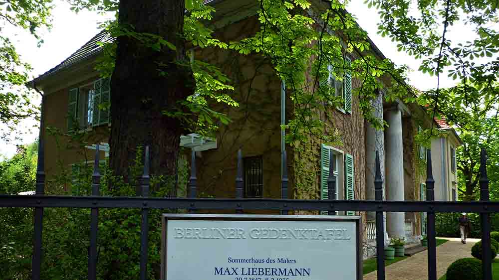 Diese Villa am Berliner Wannsee war die Sommerresidenz des Malers Max Liebermann