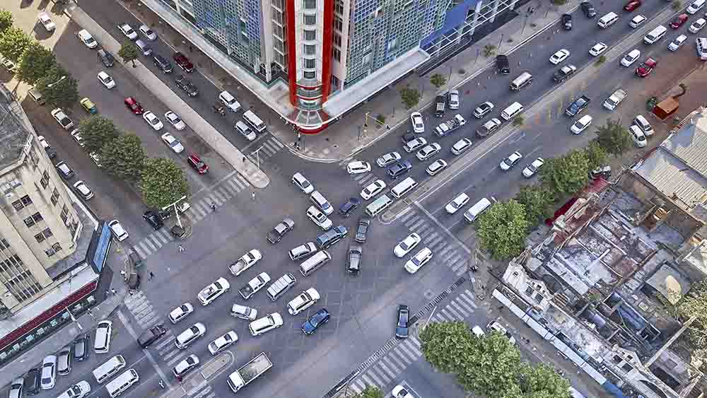 In der Hauptstadt Maputo haben Autofahrer das Sagen