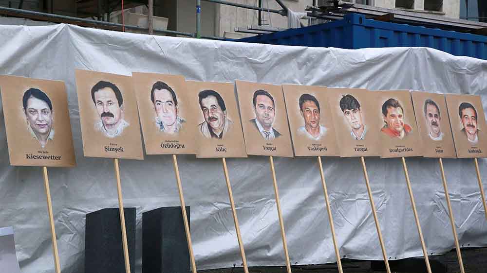 Abdurrahim Özüdogru (Dritter v.l.) ist eines der NSU-Opfer