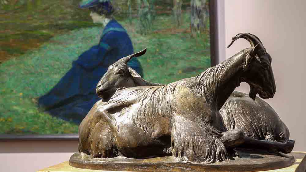 "Römische Ziegen" von August Gul