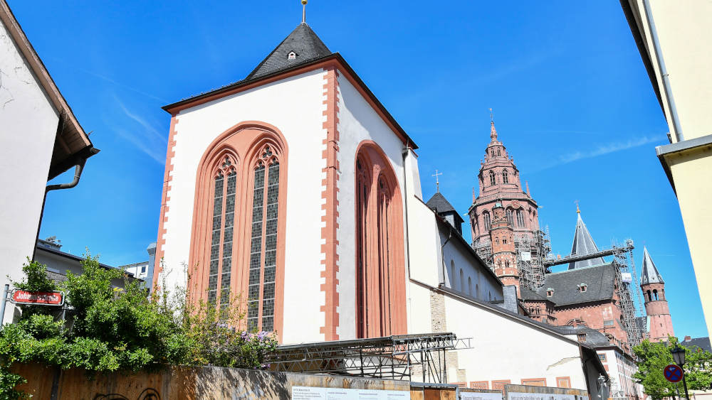 Die evangelische Johanniskirche in Mainz