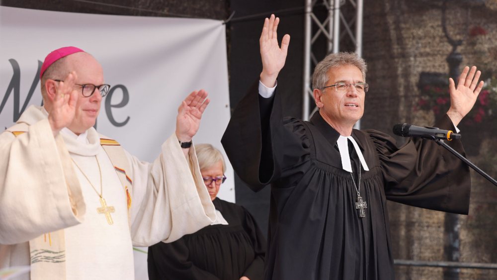 Abschlussgottesdienst des Ökumenischen Kirchentags in Osnabrück