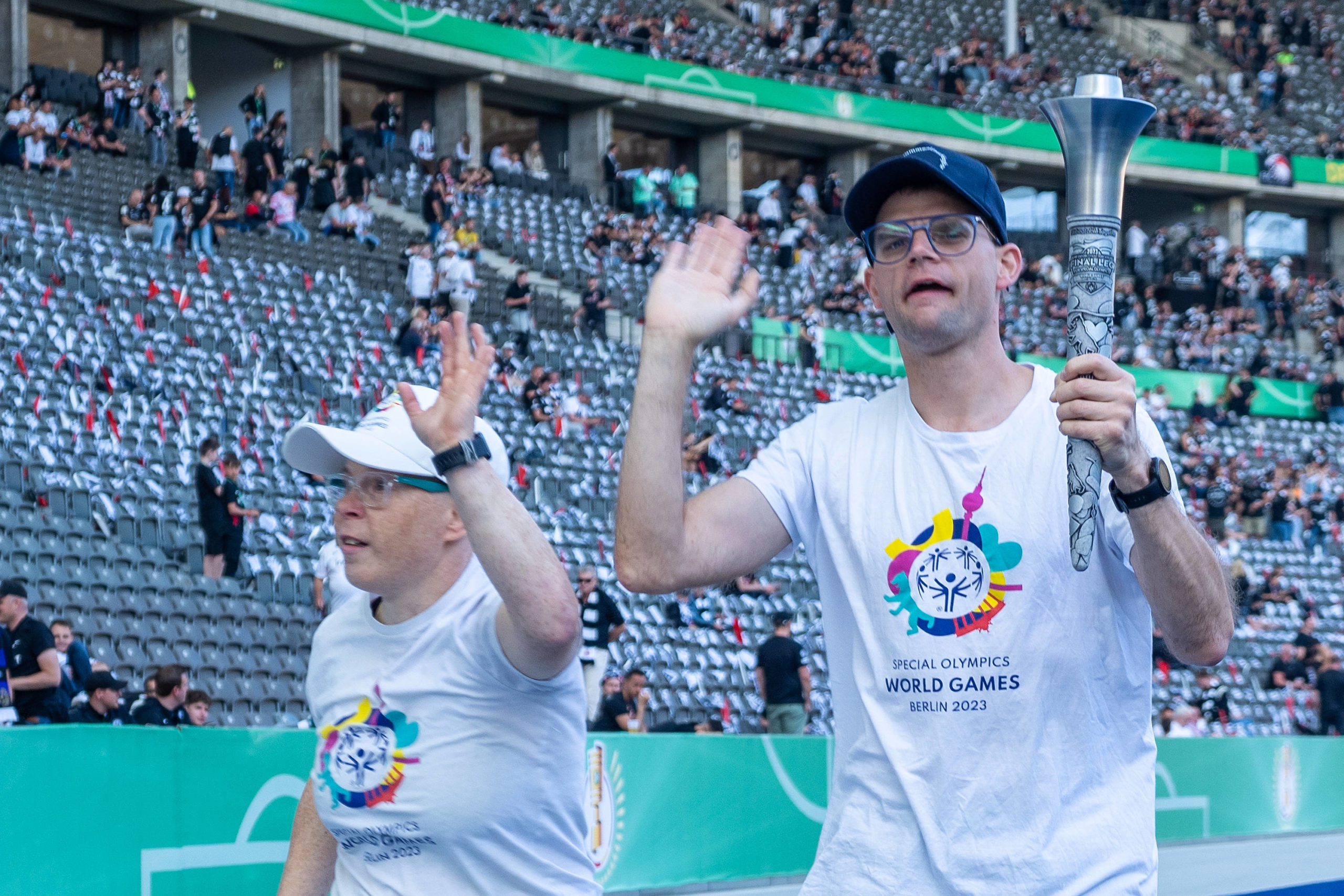 Werbung für Specisl Olympics