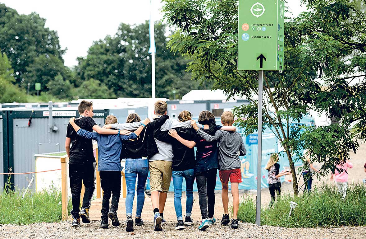 Image - Festivalstimmung beim Konfi-Unterricht