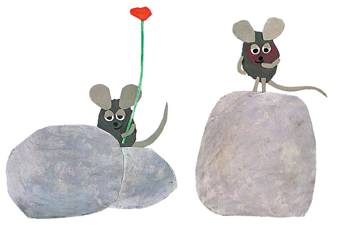 Image - Freundliche Feldmaus mit Schlafzimmerblick