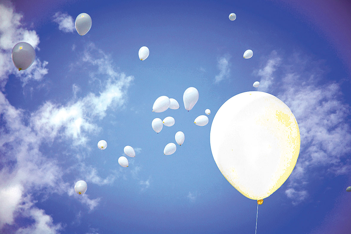 Image - Luftballonstart und Frank Sinatra