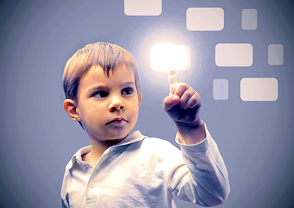 Image - Kleiner Fingerzeig lässt die Zukunft aufleuchten