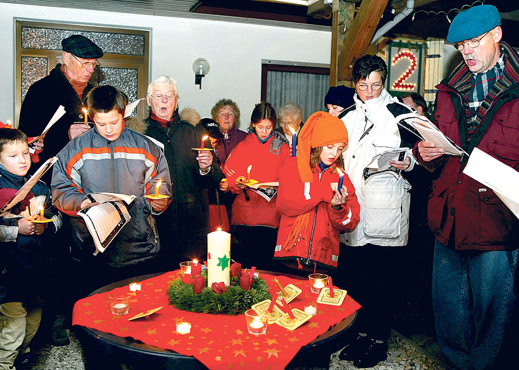 Image - Advent in Straßen und Häusern