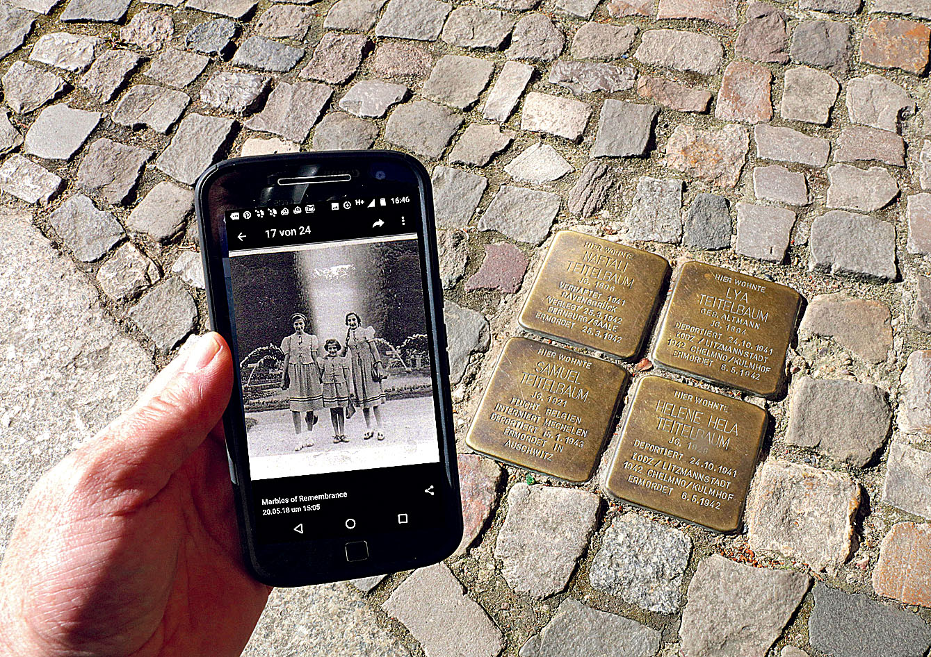 Image - Smartphone-Chat mit Zeitzeugen