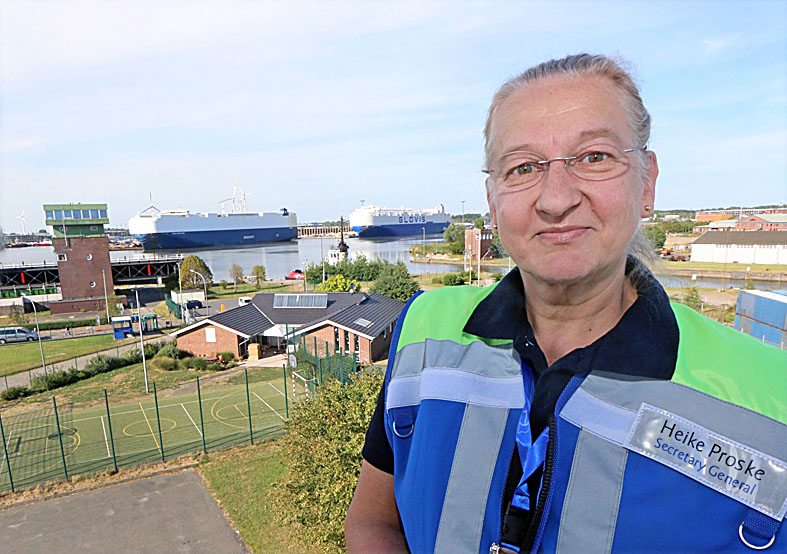 Image - Erste „Bischöfin der Seeleute“ heuert in Dortmund an
