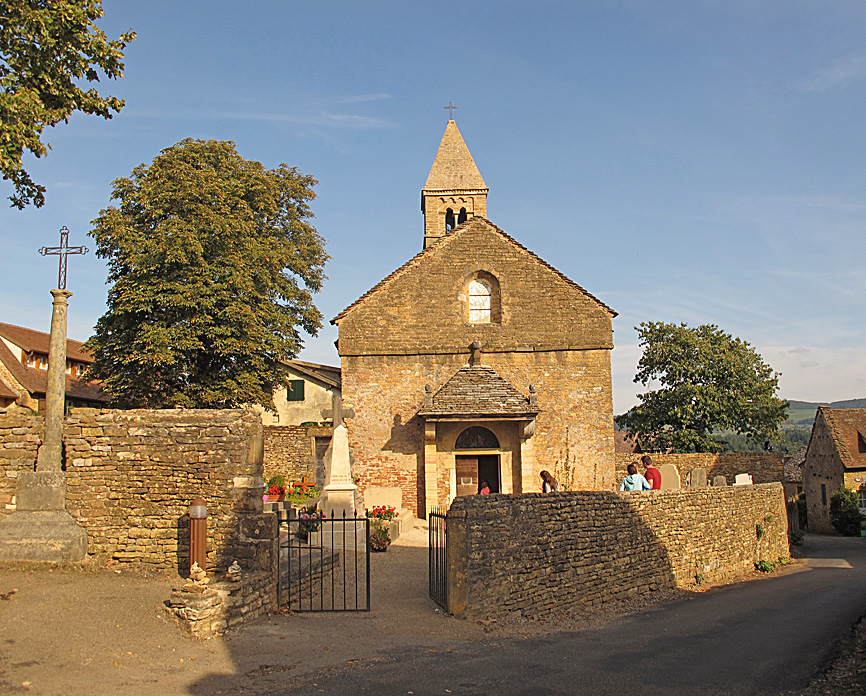 Image - In der kleinen Dorfkirche in Taizé begann die Gemeinschaft.