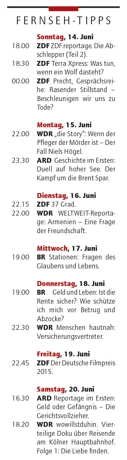 Image - Fernsehtipps