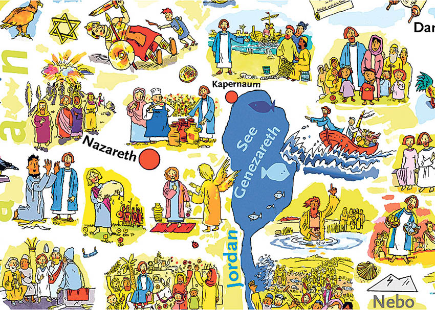 Image - Bibelworte in bunten Bildern