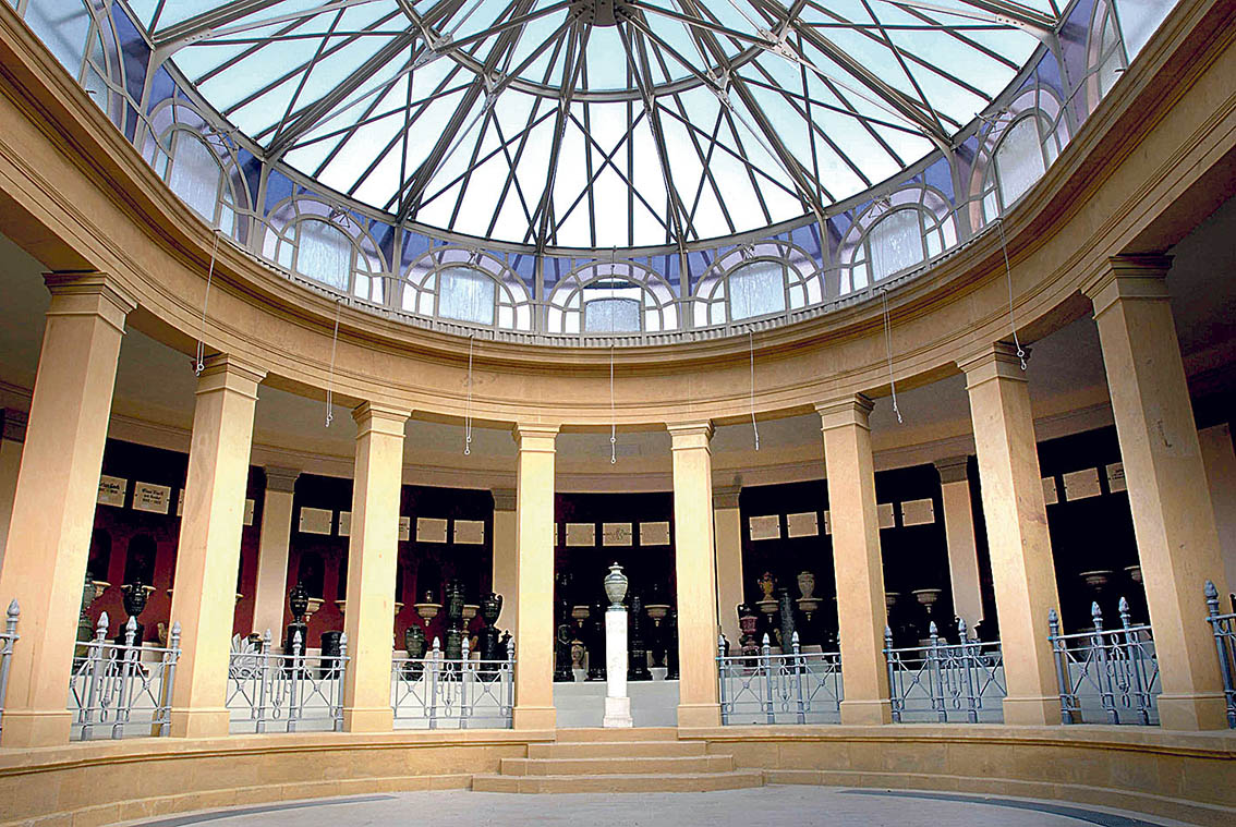 Image - Eine Urne neben der Nobelpreisträgerin