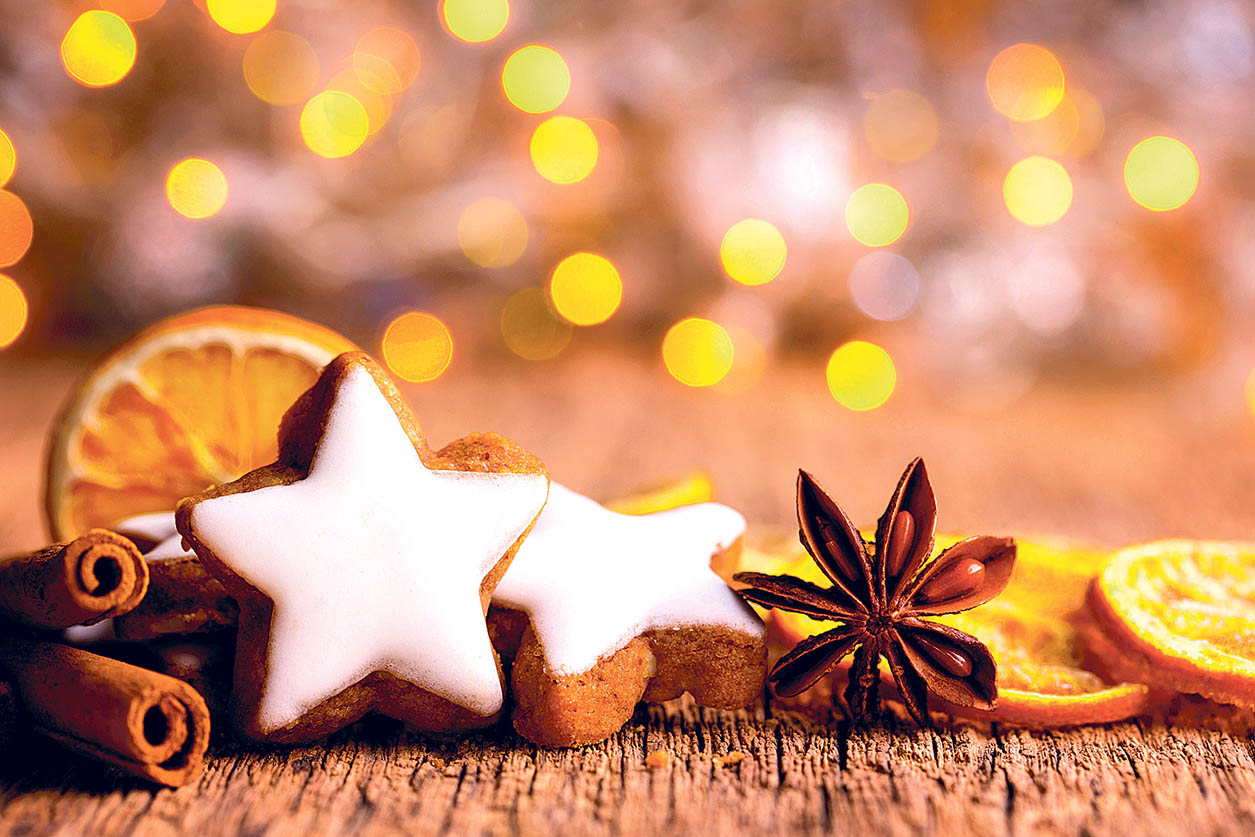 Ein Kleinbauer auf Sri Lanka schabt die Rinde von Zimtbaum-Trieben ab