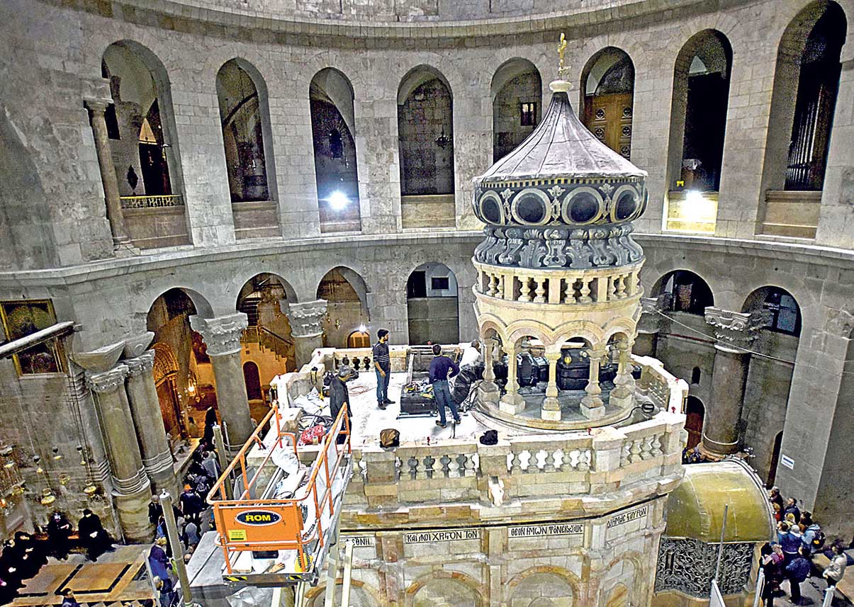 Image - Jesu Grab restauriert