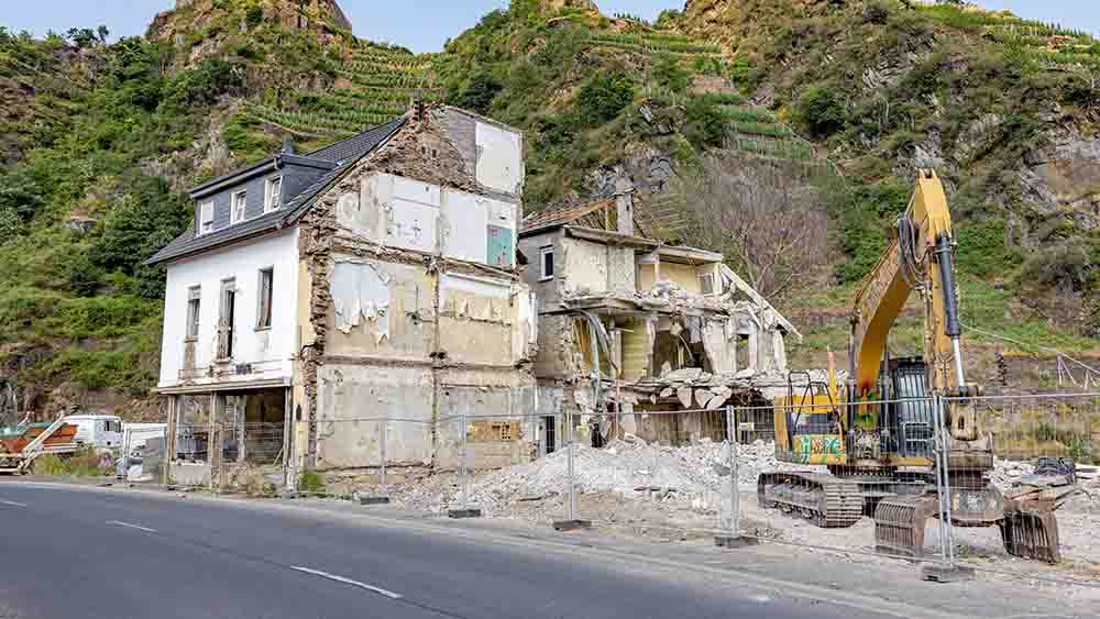 Auch vier Jahre nach dem Hochwasser ist im Ahrtal die Zerstörung an vielen Orten zu sehen