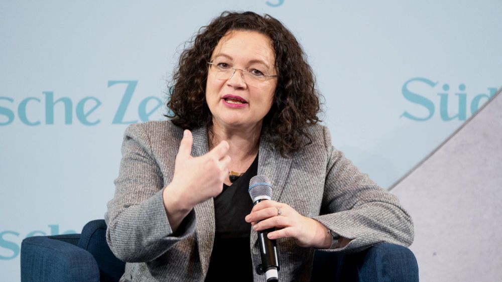 Andrea Nahles ist seit dem 1. August 2022 Vorstandsvorsitzende der Bundesagentur für Arbeit