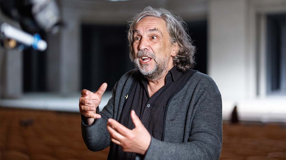 Christian Stückl - hier bei einer Fotoprobe der Oberammergauer Passionsspielen