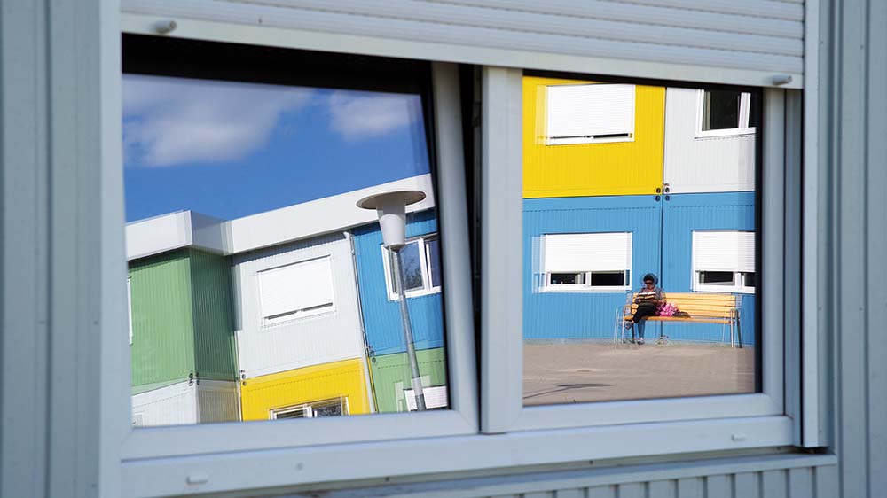 In Dresden gab es einen Angriff auf eine Flüchtlingsunterkunft (Symbolbild)