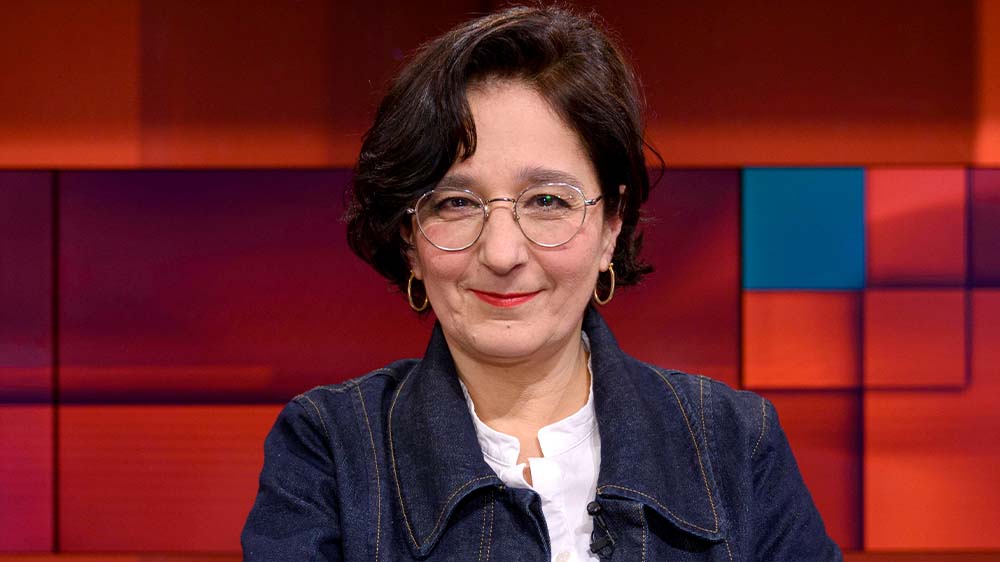 Isabel Schayani moderiert unter anderem die TV-Sendung "Weltspiegel" in der ARD