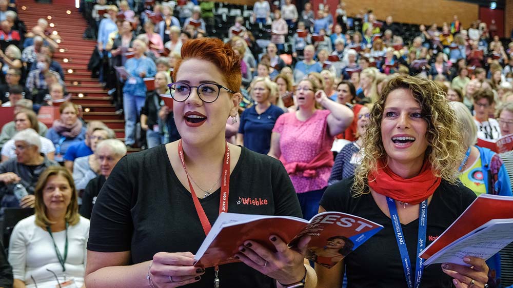 Singen ist gut für die Lunge (Symbolbild)