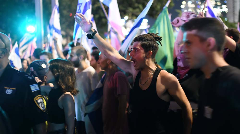 Die Proteste in Israel werden heftiger