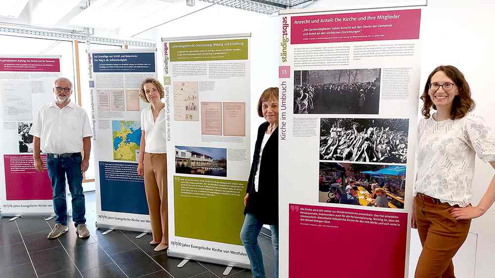 Image - Wanderausstellung zeigt die Geschichte der westfälischen Landeskirche