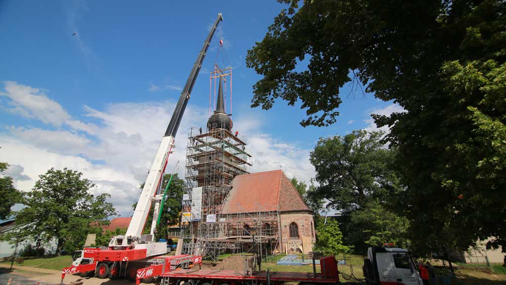 Dorfkirche Radewege 27.Juni 2023