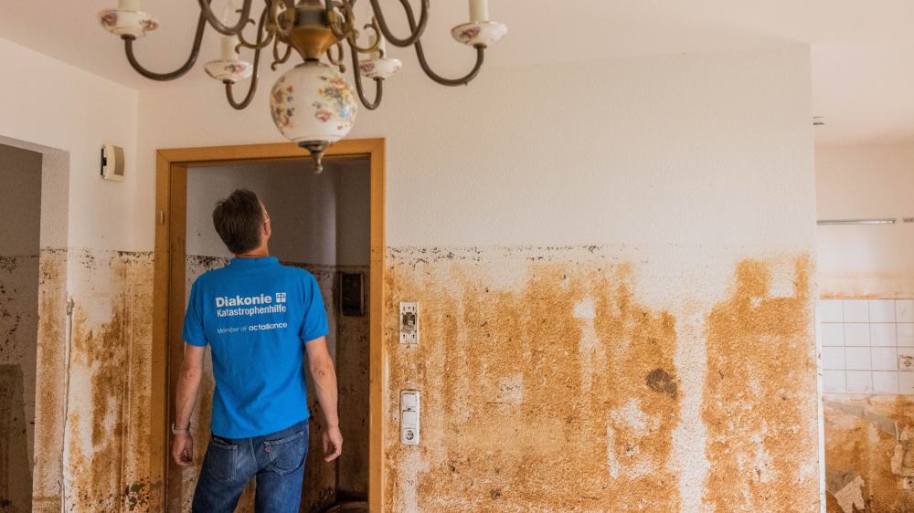 Schon seit 2021 unterstützt die Diakonie Katastrophenhilfe Betroffene der Flutkatastrophe