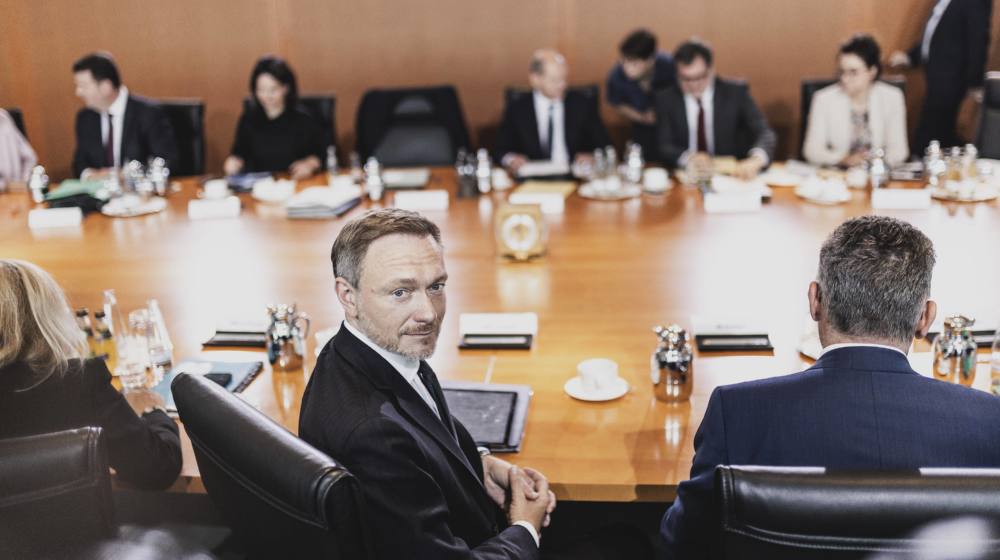 Bei der Sitzung des Kabinetts im Kanzleramt wurde Anfang Juli ein Haushaltsentwurf beschlossen