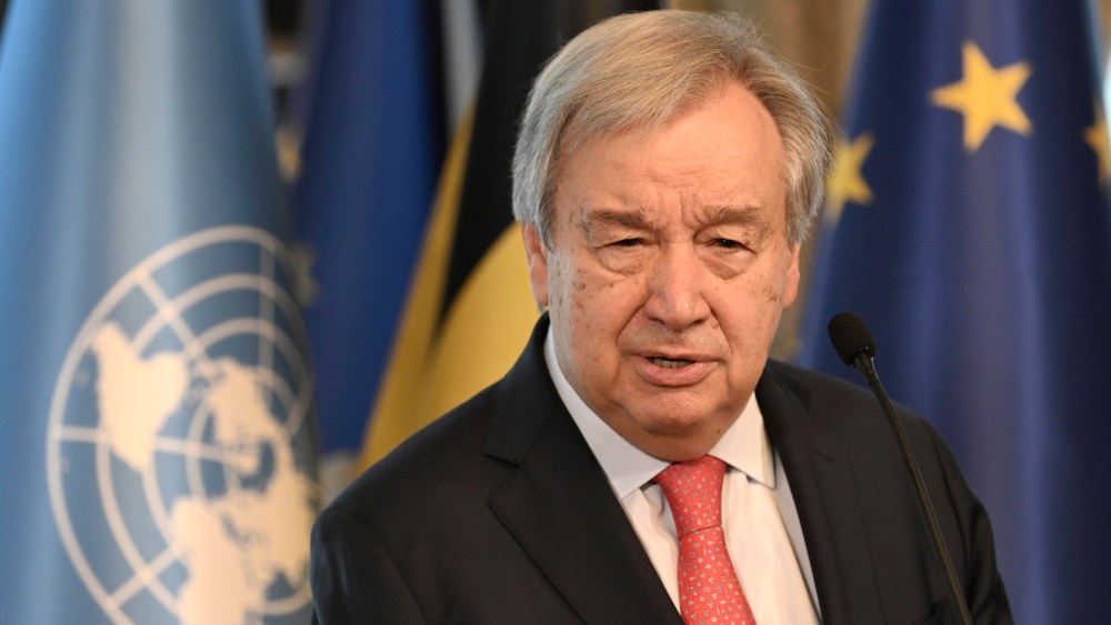UN-Generalsekretär António Guterres fordert die sofortige Freilassung des Präsidenten