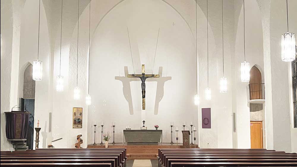 Innenraum Kirche Zum Heilsbronnen