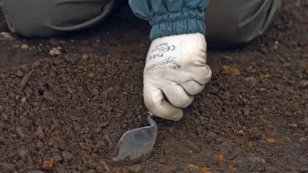 Bei ihren Ausgrabungen müssen Forschende vorsichtig zu Werke gehen (Symbolbild)