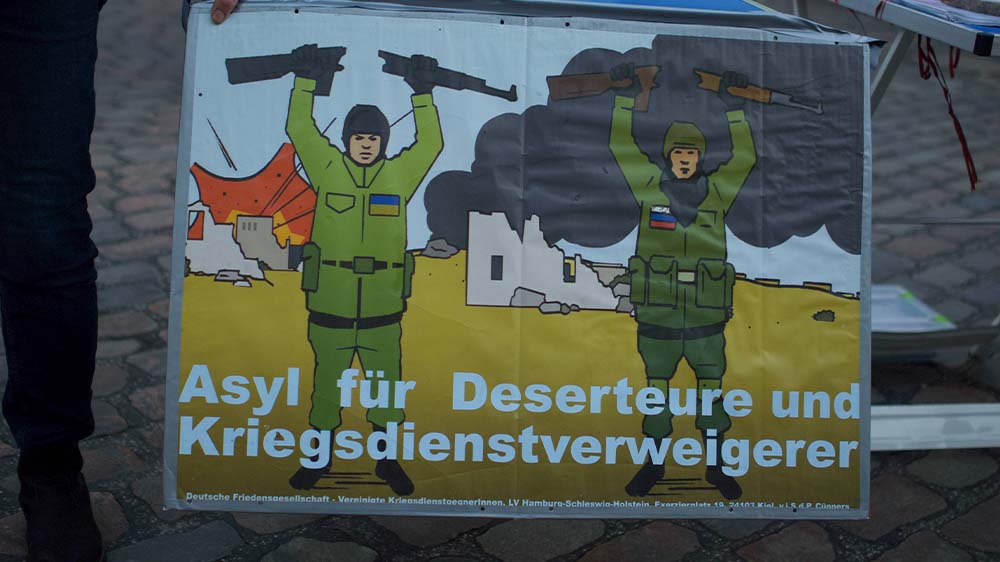 Image - Initiative fordert umfassenden Schutz für russische Deserteure