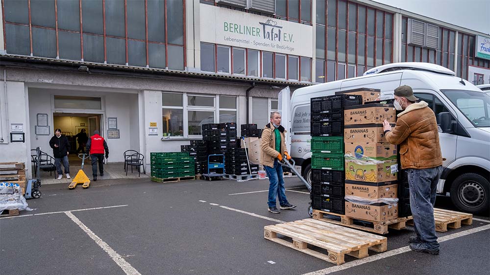 Die Berliner Tafel wird am Wochenende 30