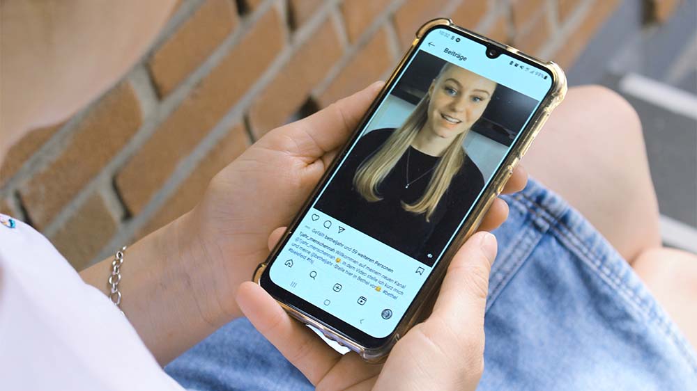 Der Instagram-Auftritt der Bethel-Influencerin Anna Hofmann von der v. Bodelschwinghschen Stiftungen Bethel