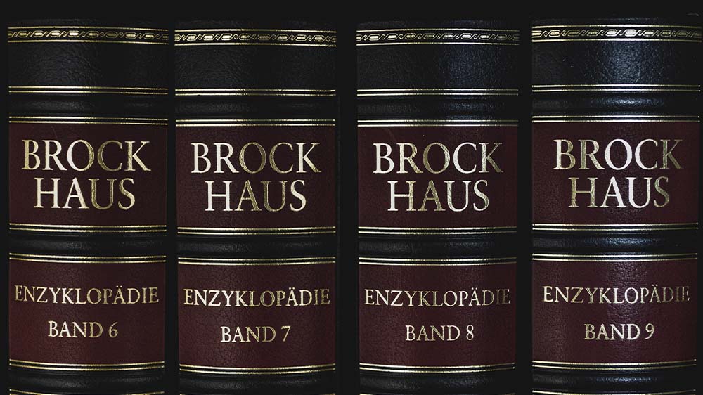 Früher hatte vermutlich jede Familie einen Brockhaus zu Hause