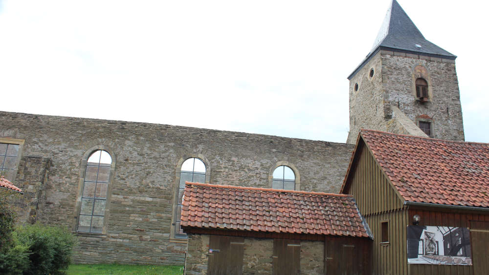 Die "Cabrio-Kirche", wie sie genannt wird, lag lange brach, dann wurde sie zum Veranstaltungszentrum von Hüttenrode