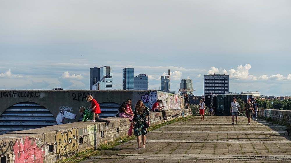 Etwa ein Viertel der Bürger in Estland sind Russen
