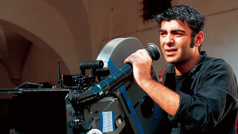 Regisseur Fatih Akin beim Dreh von "Solino" im Jahr 2002