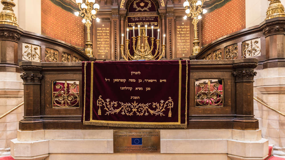 In der Großen Synagoge Brüssel werden die Europäischen Tage der Jüdischen Kultur eröffnet (Archivbild)