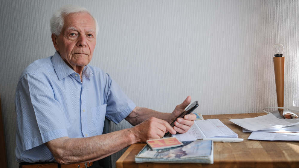 Leonid Kamenskij hat als Sohn eines Juden schon in seiner Kindheit Krieg, Verfolgung und Todesangst erlebt