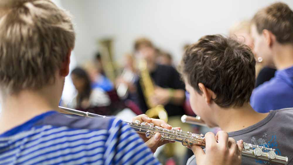 Junge Orchester spielen bei dem Festival in Berlin (Symbolbild)